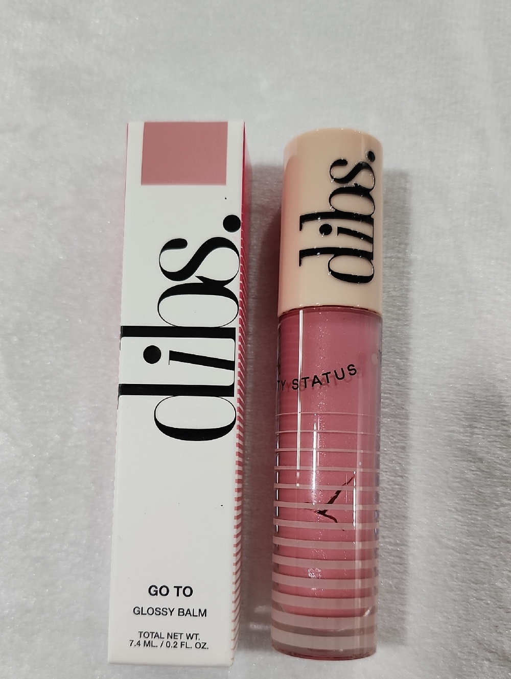 Dibs Go To Glossy Balm 7.4ml/0.2 Fl.oz.  Effortless Pink